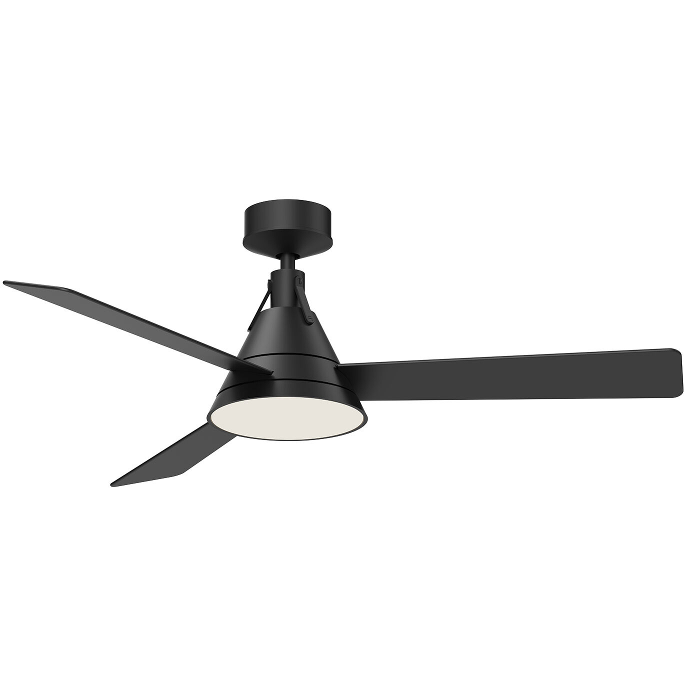 Alora Mood Archer 54 inch Matte Black Ceiling Fan
