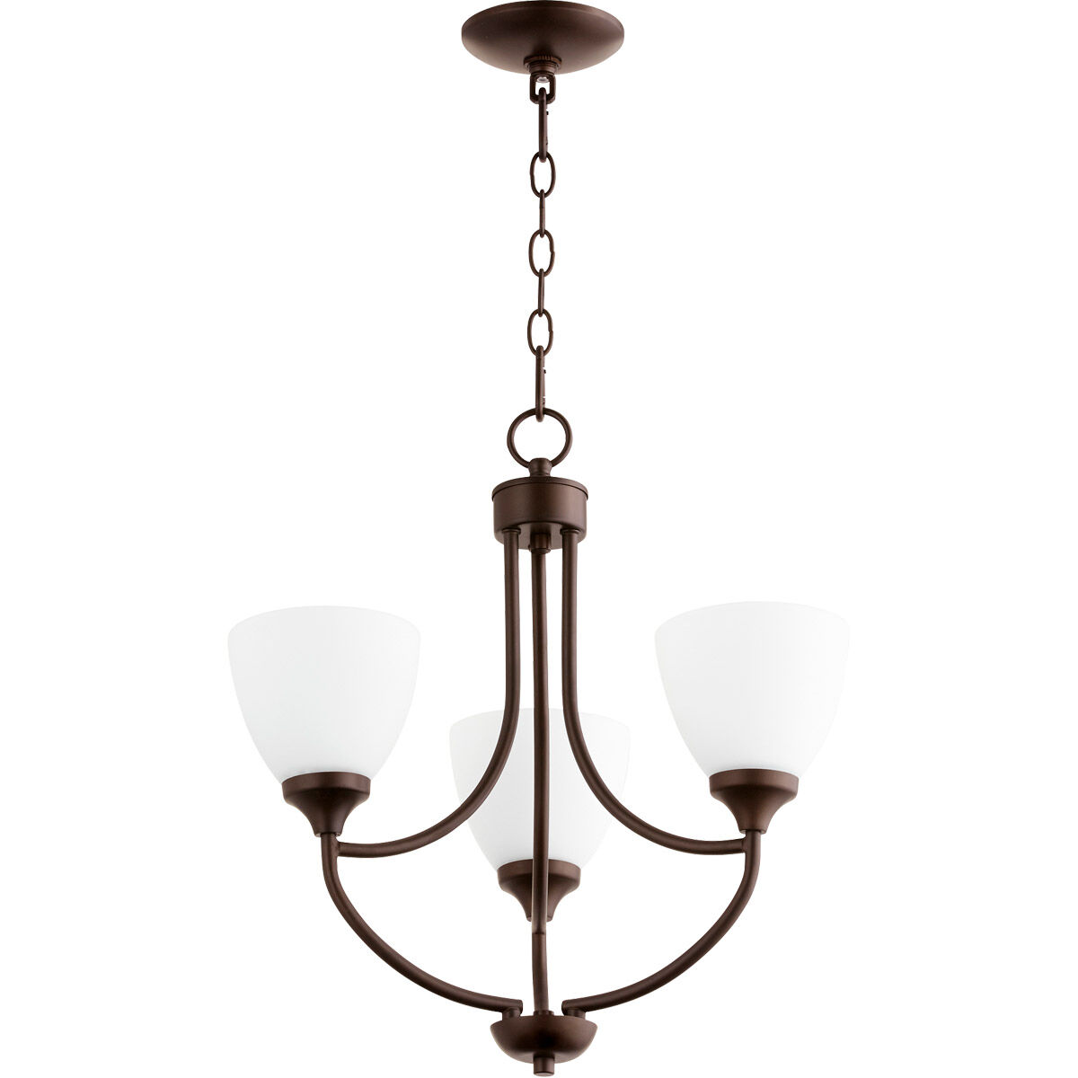Enclave 3 Light 19.00 inch Mini Chandelier