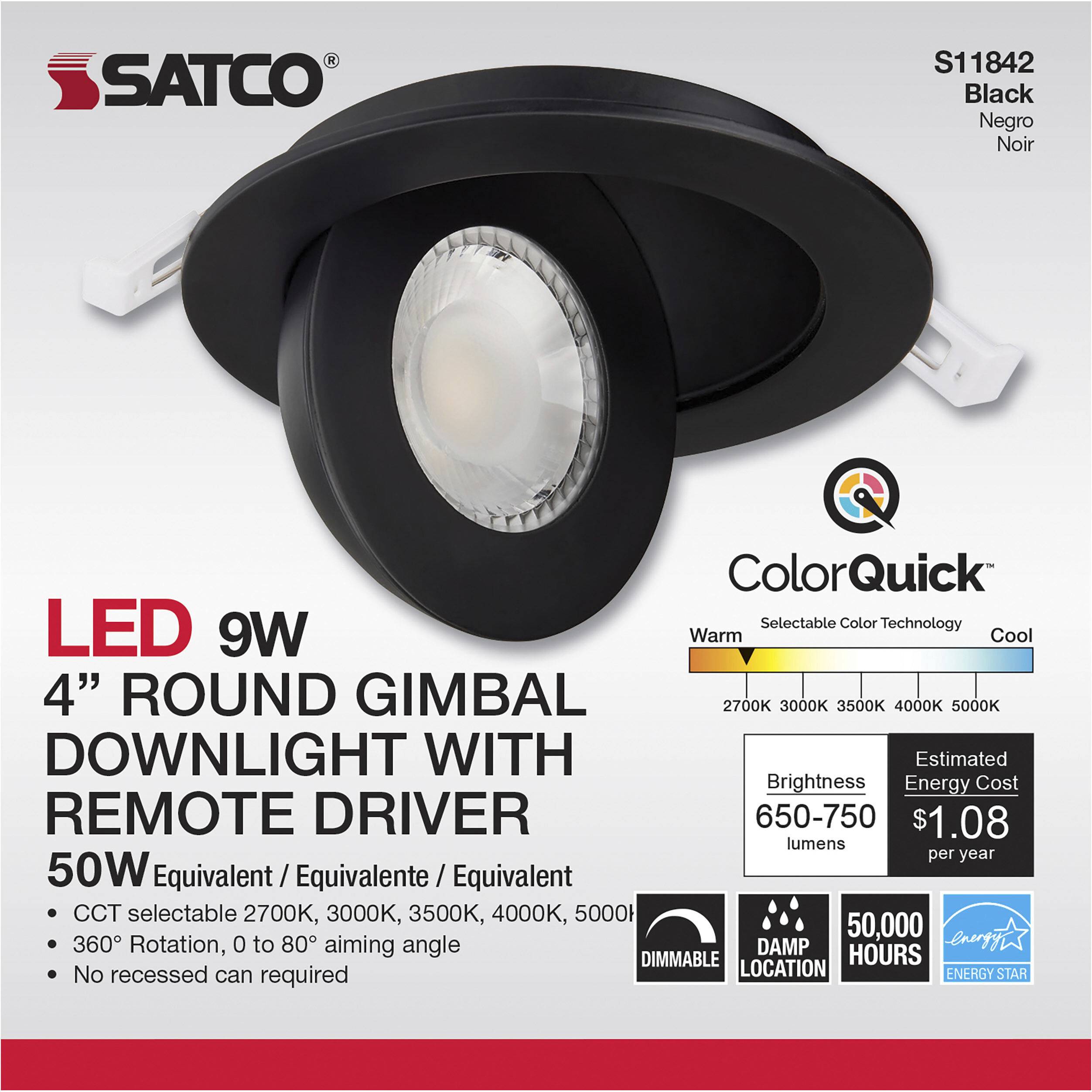 Edgewood Integrated Black Recessed