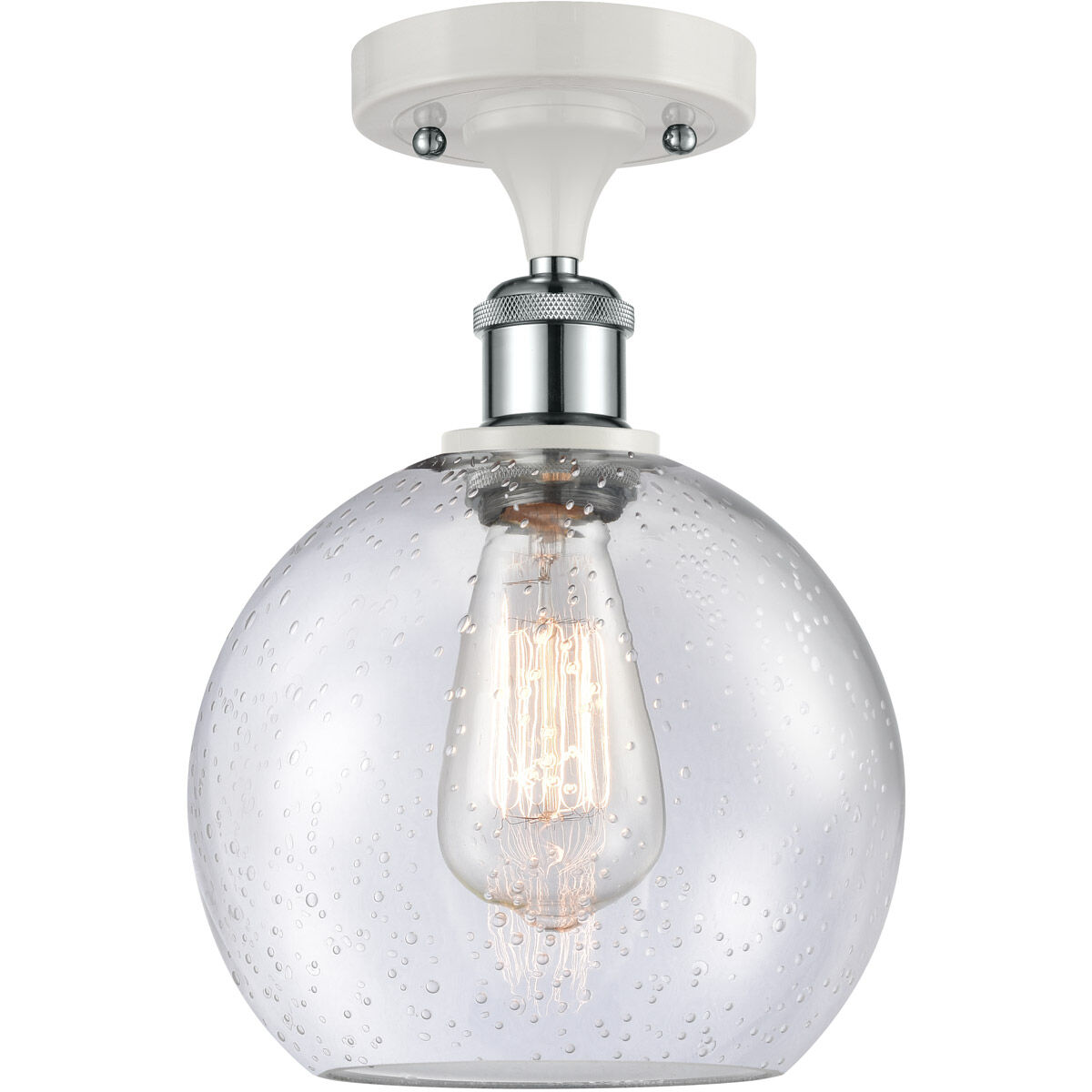 Ballston Athens 1 Light 8.00 inch Semi-Flush Mount