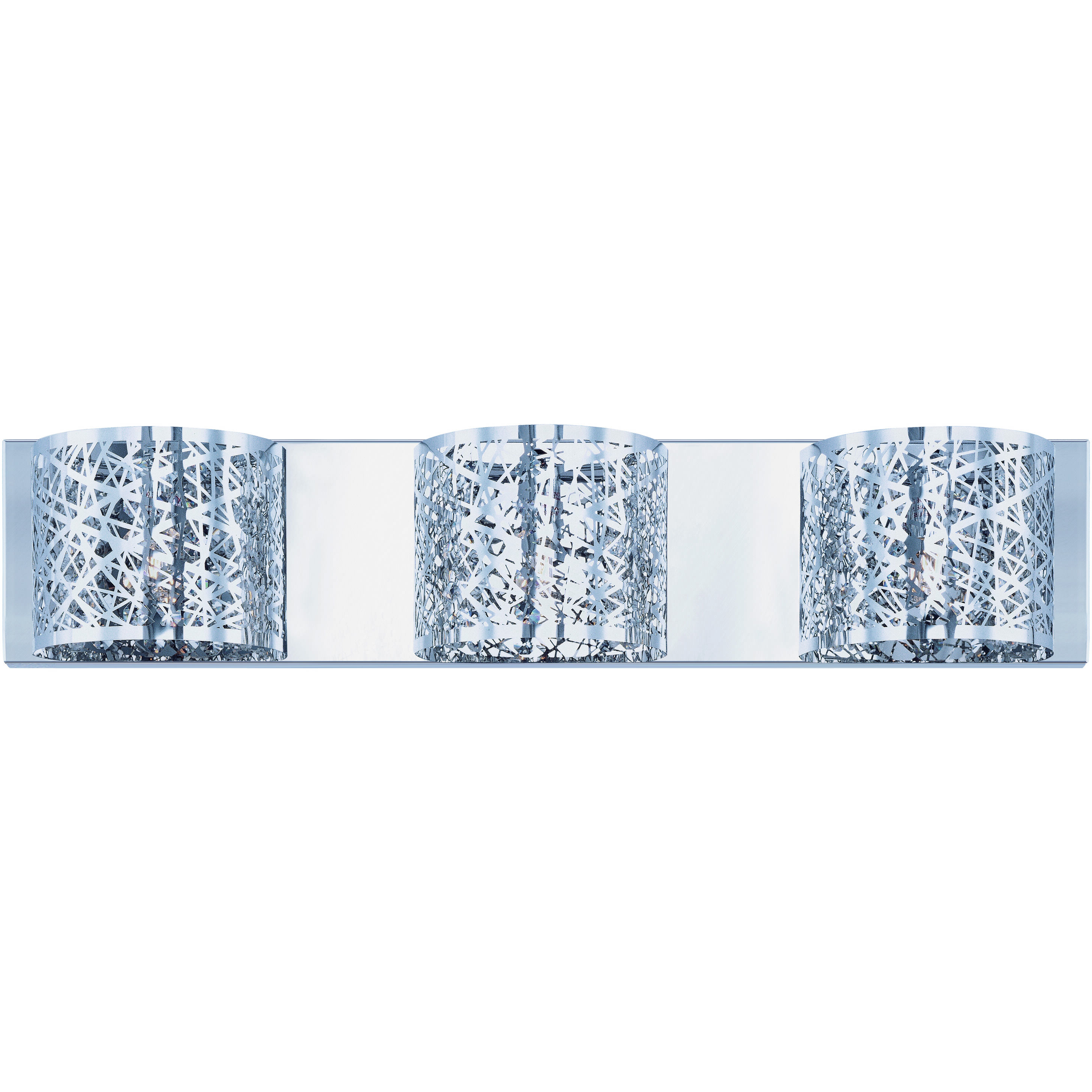 Troy 3 Light 24 inch Polished Chrome Bath Vanity Light Wall Light