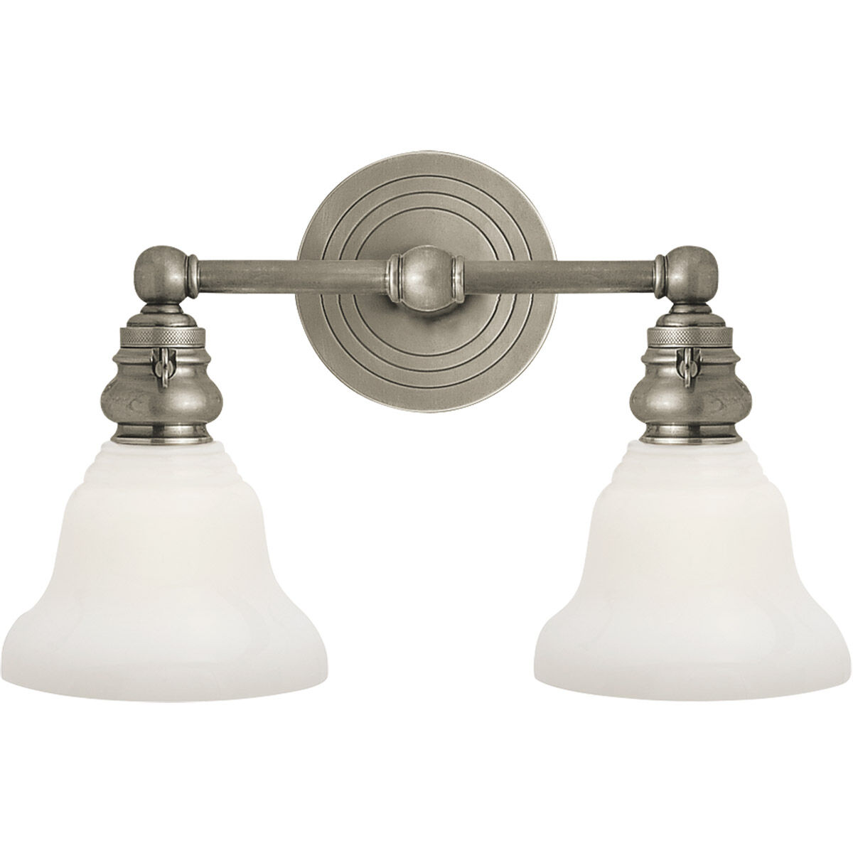 Chapman & Myers Boston 2 Light 14.50 inch Bathroom Vanity Light