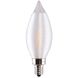 Lumos LED CA11 Candelabra E12 2 watt 120V 2700K Light Bulb