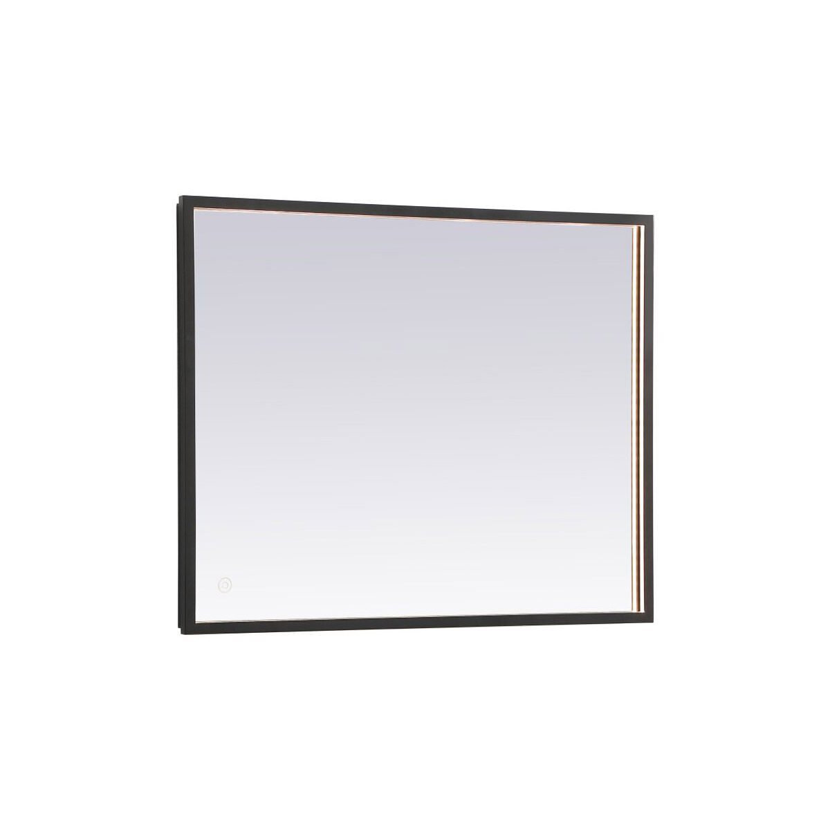 Pier 36 X 20 inch Black LED Mirror