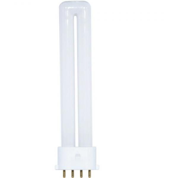Lumos Compact Fluorescent T4 2G7 2G7 9 watt 4100K Light Bulb, Sylvania
