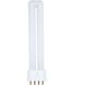 Lumos Compact Fluorescent T4 2G7 2G7 9 watt 4100K Light Bulb, Sylvania