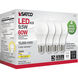 Lumos LED A19 9.50 watt 3000K Light Bulb