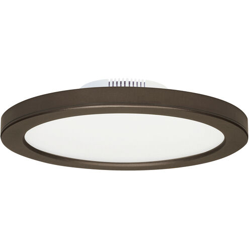 Heartland LED 7 inch Bronze Flush Mount Ceiling Light, BLINK