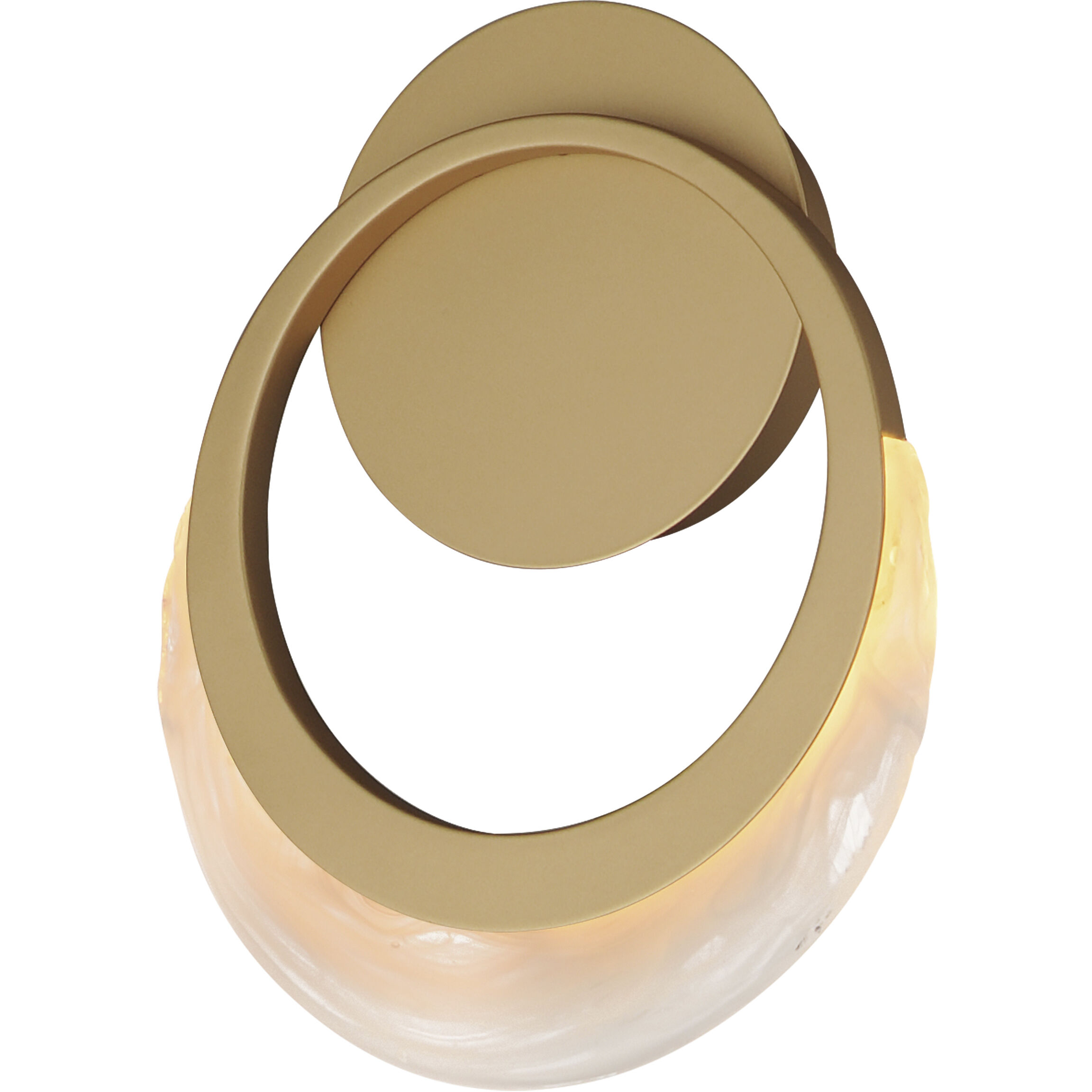 Lyra LED 8.75 inch Gold Bath Vanity Light Wall Light