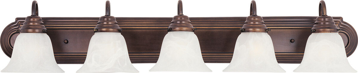 Essentials - 801x 5 Light 36.00 inch Bathroom Vanity Light
