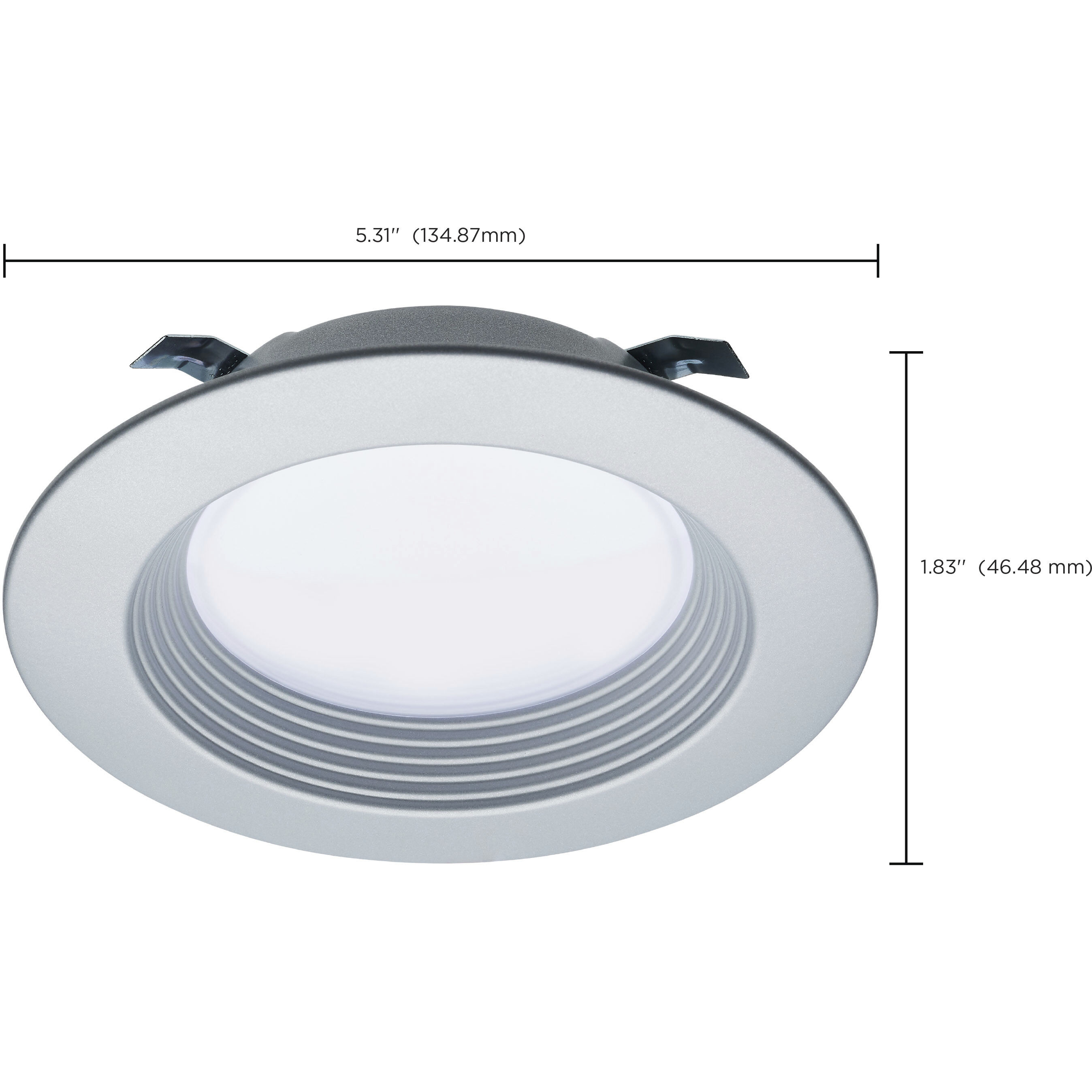 ColorQuick Integrated LED Brushed Nickel Retrofit