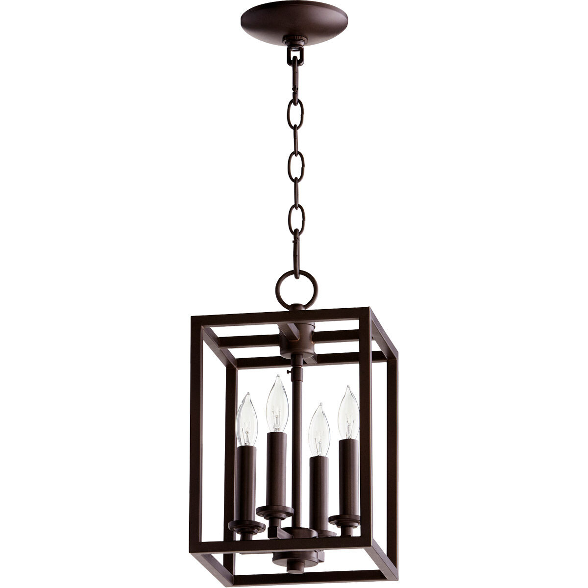 Cuboid 4 Light 8.00 inch Mini Chandelier