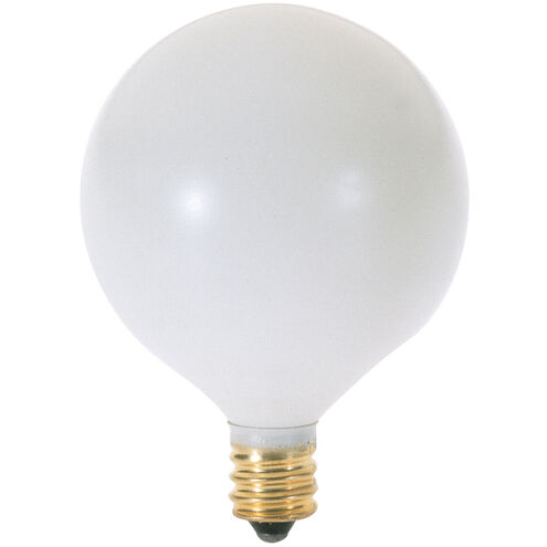 Lumos Incandescent G16 1/2 Candelabra E12 25 watt 130V 2700K Light Bulb