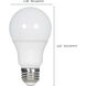 Lumos LED A19 Medium Medium 9 watt 120V 2700K Bulb