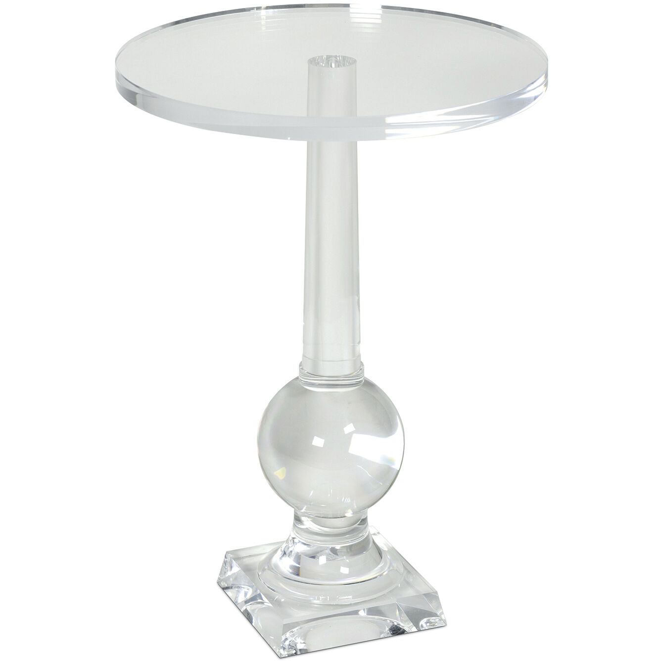 Stowe 24 X 17 inch Clear Accent Table