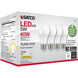 Lumos LED Medium Type A 5.00 watt 2700K Light Bulb