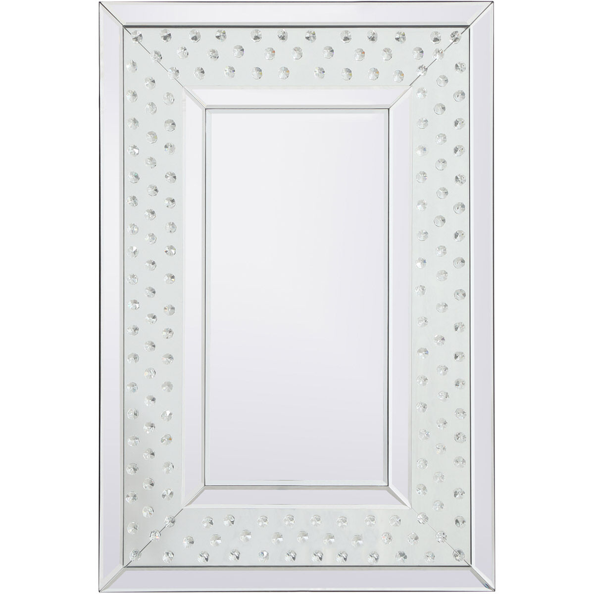 Sparkle 30 X 20 inch Clear Wall Mirror