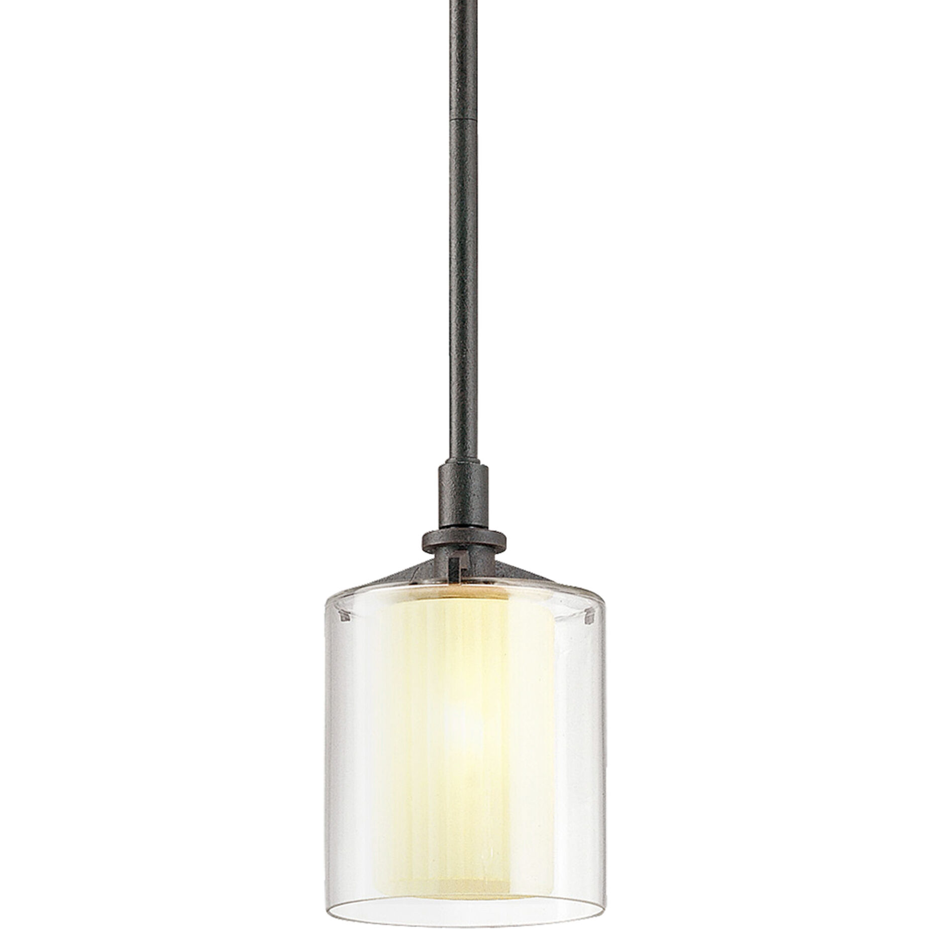 Arcadia 1 Light 5 inch Textured Iron Pendant Ceiling Light