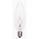 Lumos Incandescent BA9 1/2 Candelabra E12 25 watt 120V 2700K Light Bulb