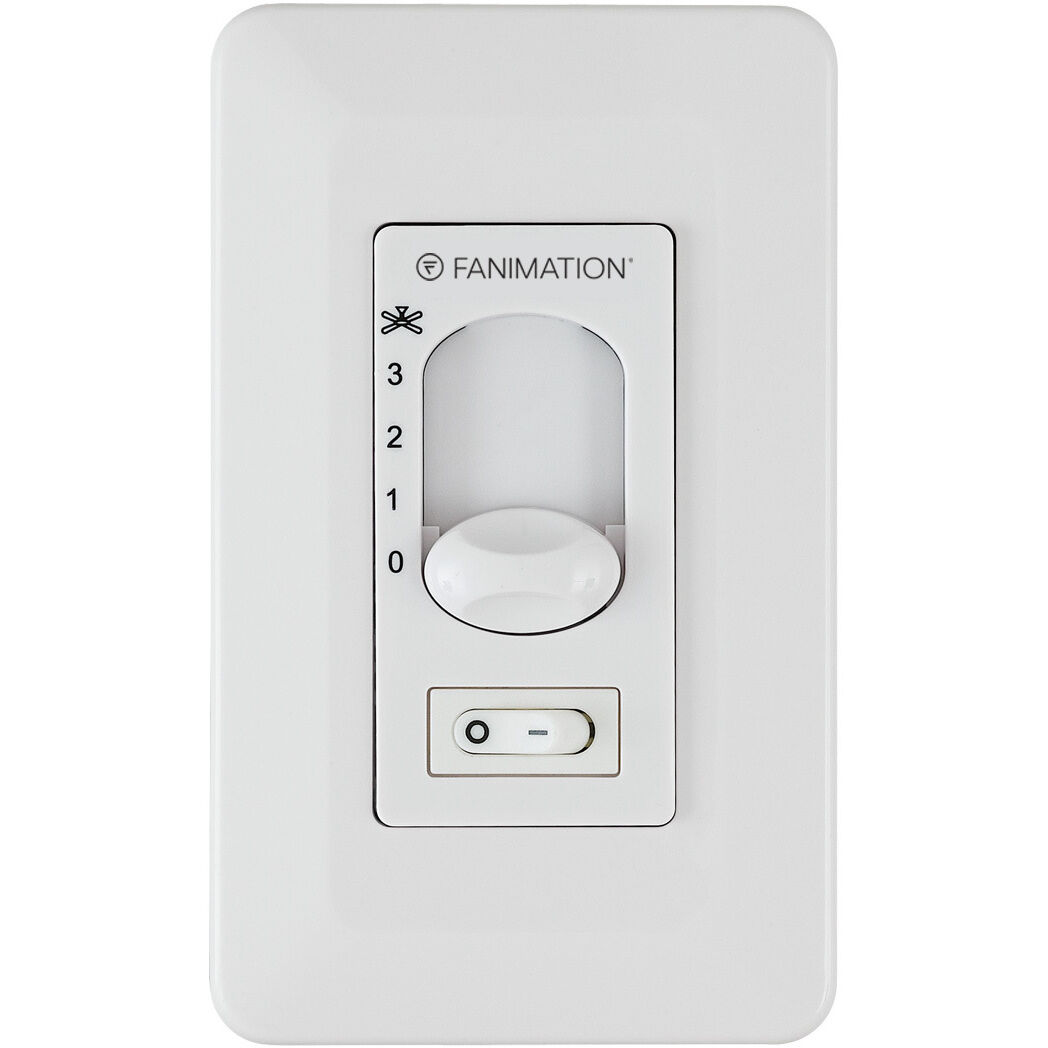 Controls White Fan Wall Control