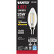 Lumos LED Candelabra Candelabra 3.00 watt 2700K LED Filament