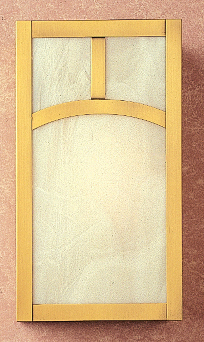 Arroyo Craftsman Mission 1 Light 6.62 inch Antique Brass Wall Mount Wall Light MS-12AWO-AB - Open Box