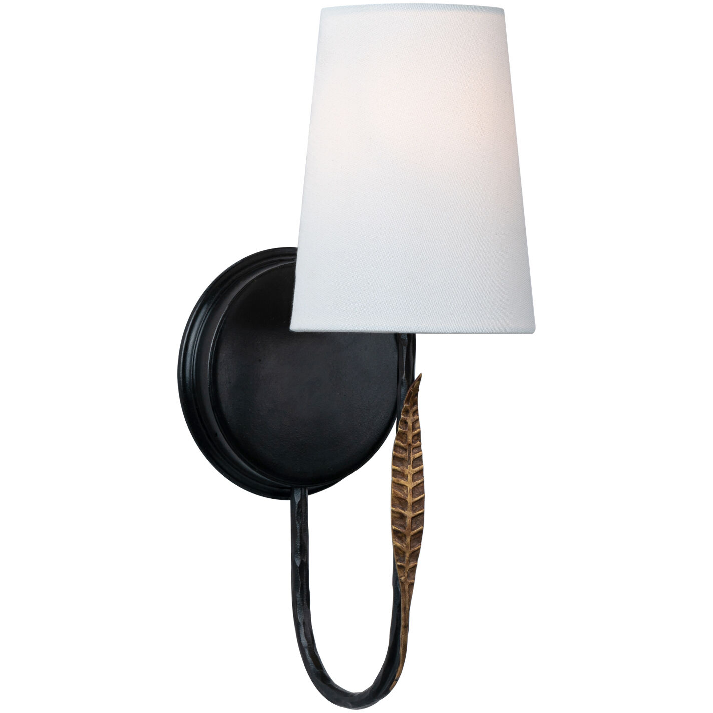 Thomas O'Brien Kairos LED 5.25 inch Aged Iron and Roman Bronze Single Sconce Wall Light