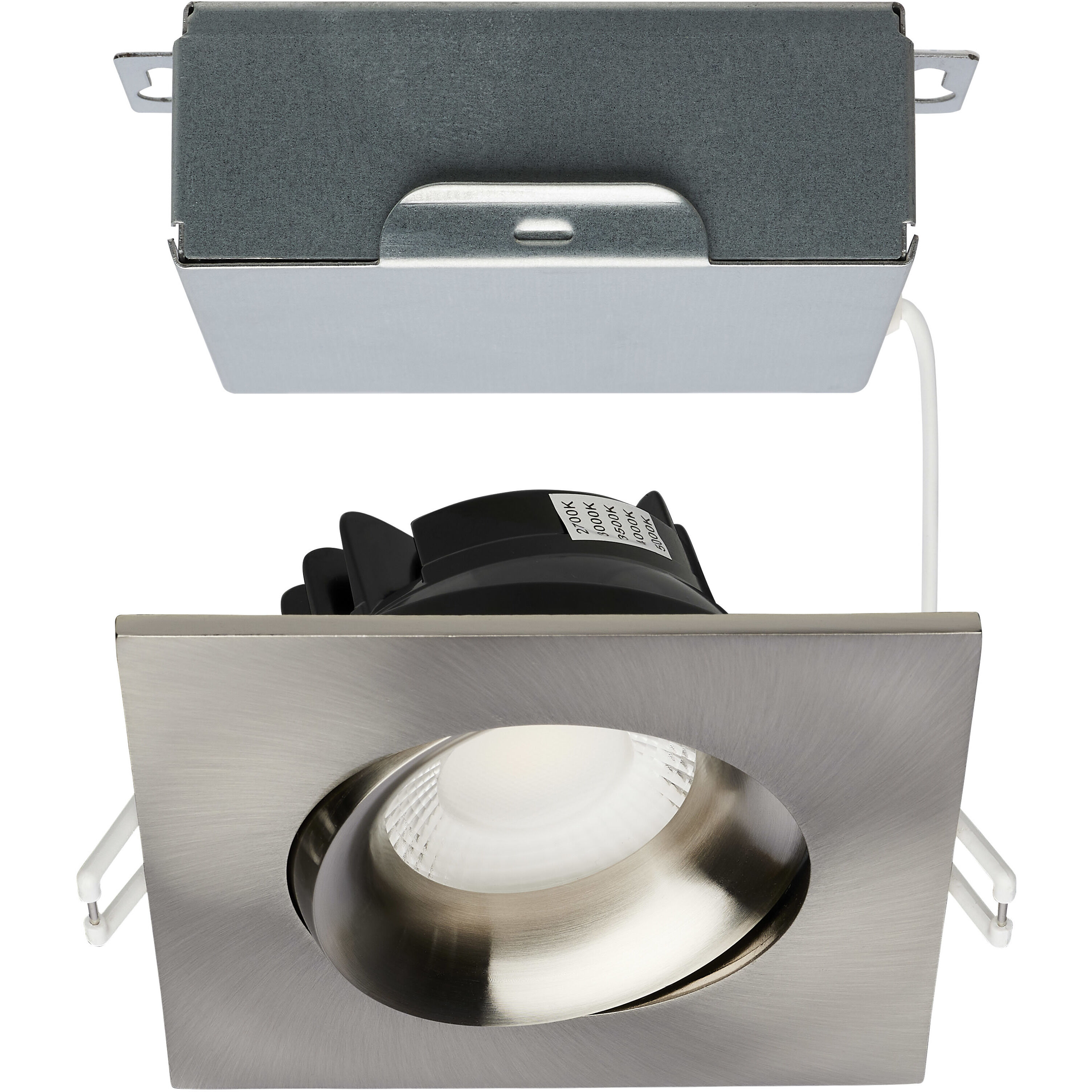 ColorQuick Brushed Nickel Direct Wire