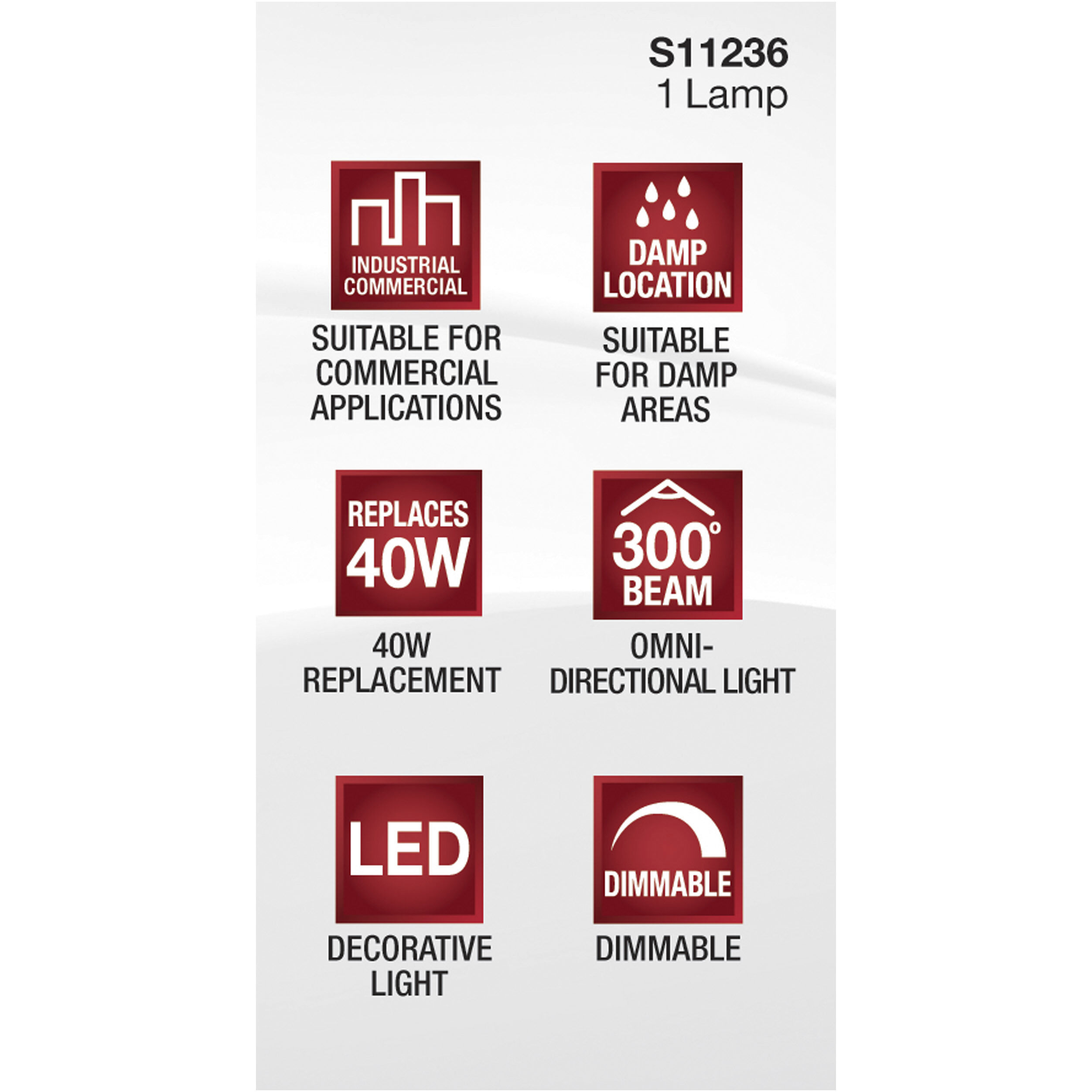 Lumos LED JCD LED G9 Double Loop 5 watt 3000K Mini and Pin-Based LED