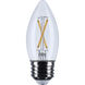 Lumos LED E26 Medium 3 watt 3000K LED Filament
