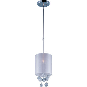 Veil 1 Light 7 inch Polished Chrome Mini Pendant Ceiling Light