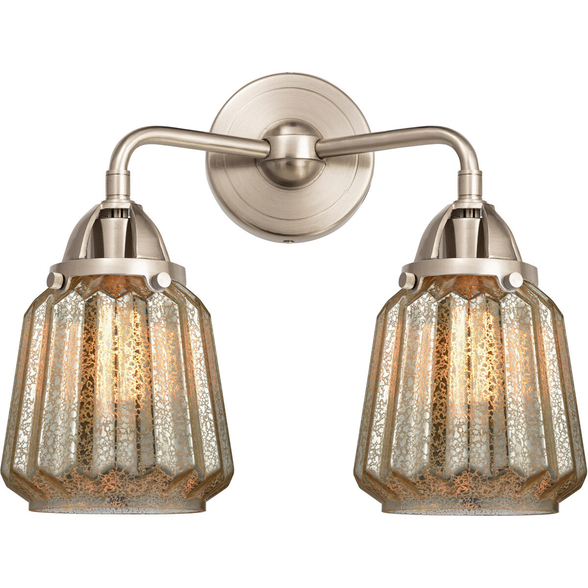 Nouveau 2 Chatham 2 Light 14.00 inch Bathroom Vanity Light