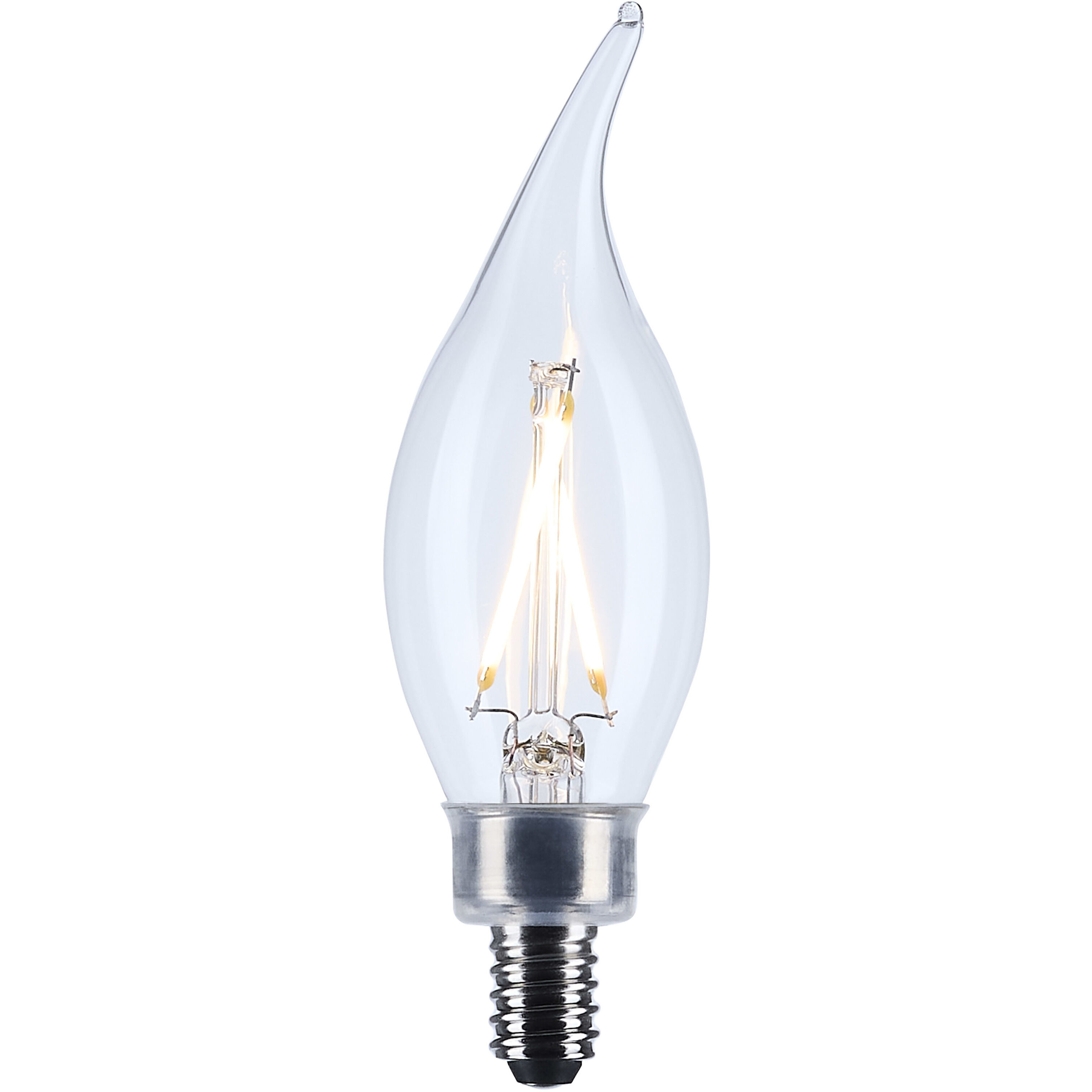 Lumos LED E12 Candelabra 3 watt 3000K LED Filament