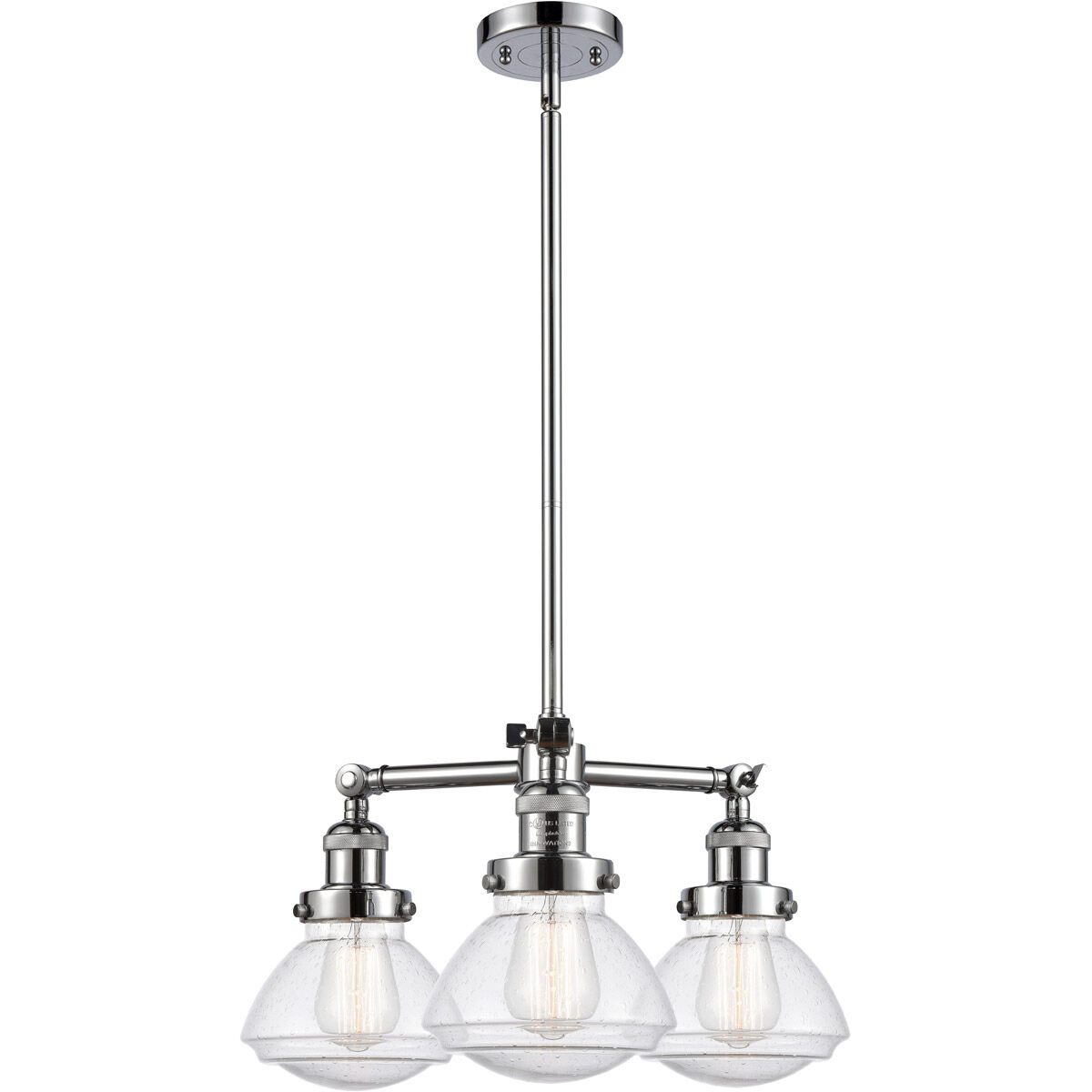Franklin Restoration Olean 3 Light 18.75 inch Chandelier