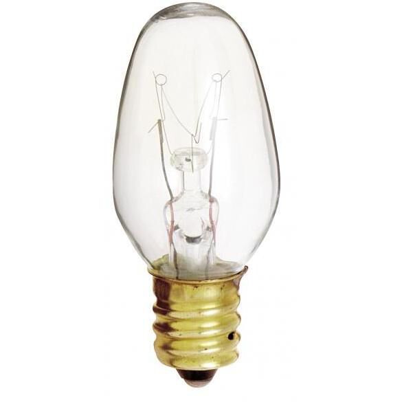 Lumos Incandescent C7 Candelabra E12 7.00 watt 120V 2700K Light Bulb