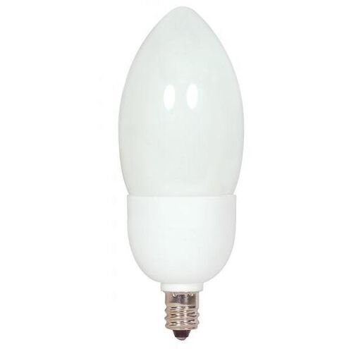 Lumos Compact Fluorescent B11 Candelabra E12 5 watt 120V 5000K Light Bulb