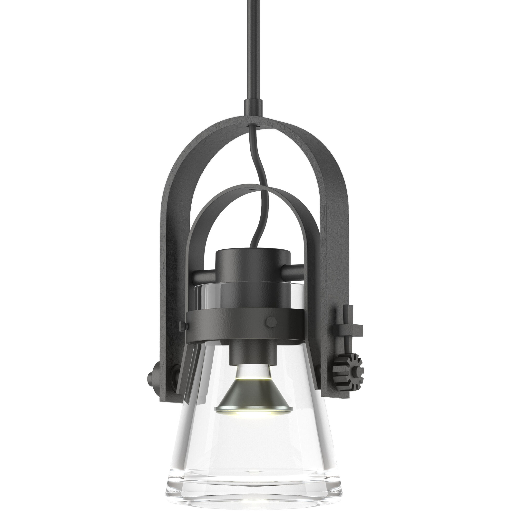 Erlenmeyer 1 Light 8.1 inch Black Mini Pendant Ceiling Light, Large - Open Box