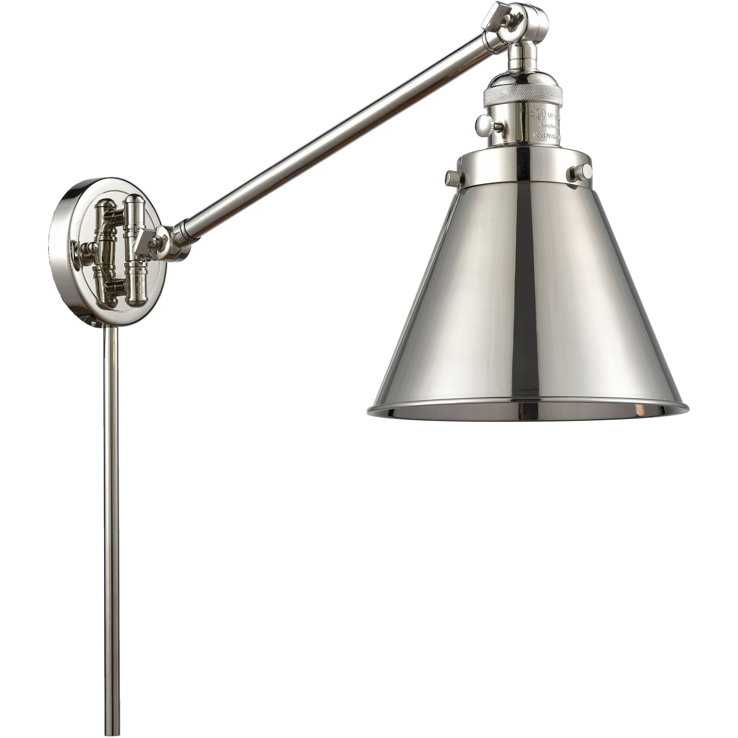 Appalachian 1 Light 8.00 inch Swing Arm Light/Wall Lamp