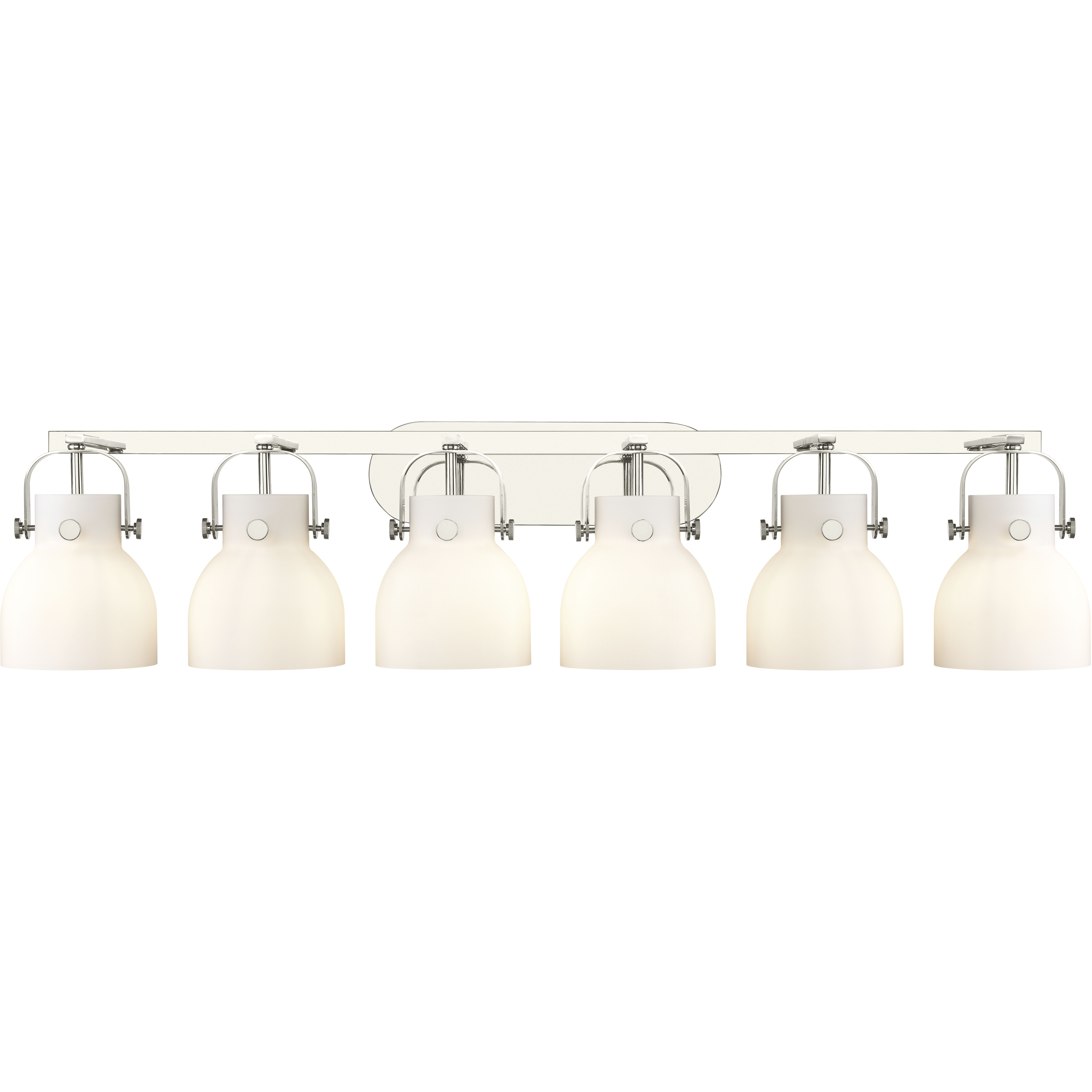 Pilaster II Bell 6 Light 45.50 inch Bathroom Vanity Light