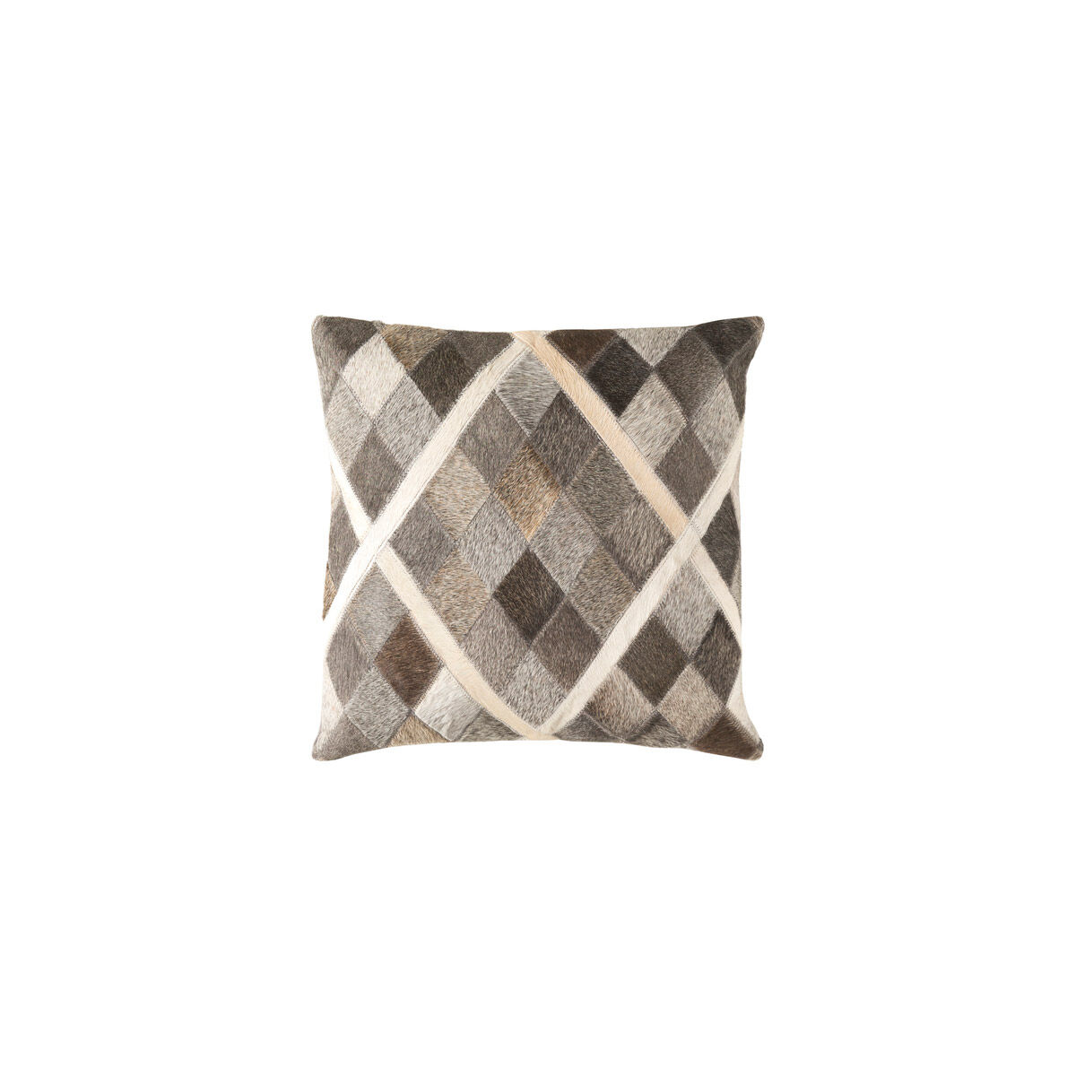 Sadie 18 X 18 inch Taupe Pillow Kit, Square