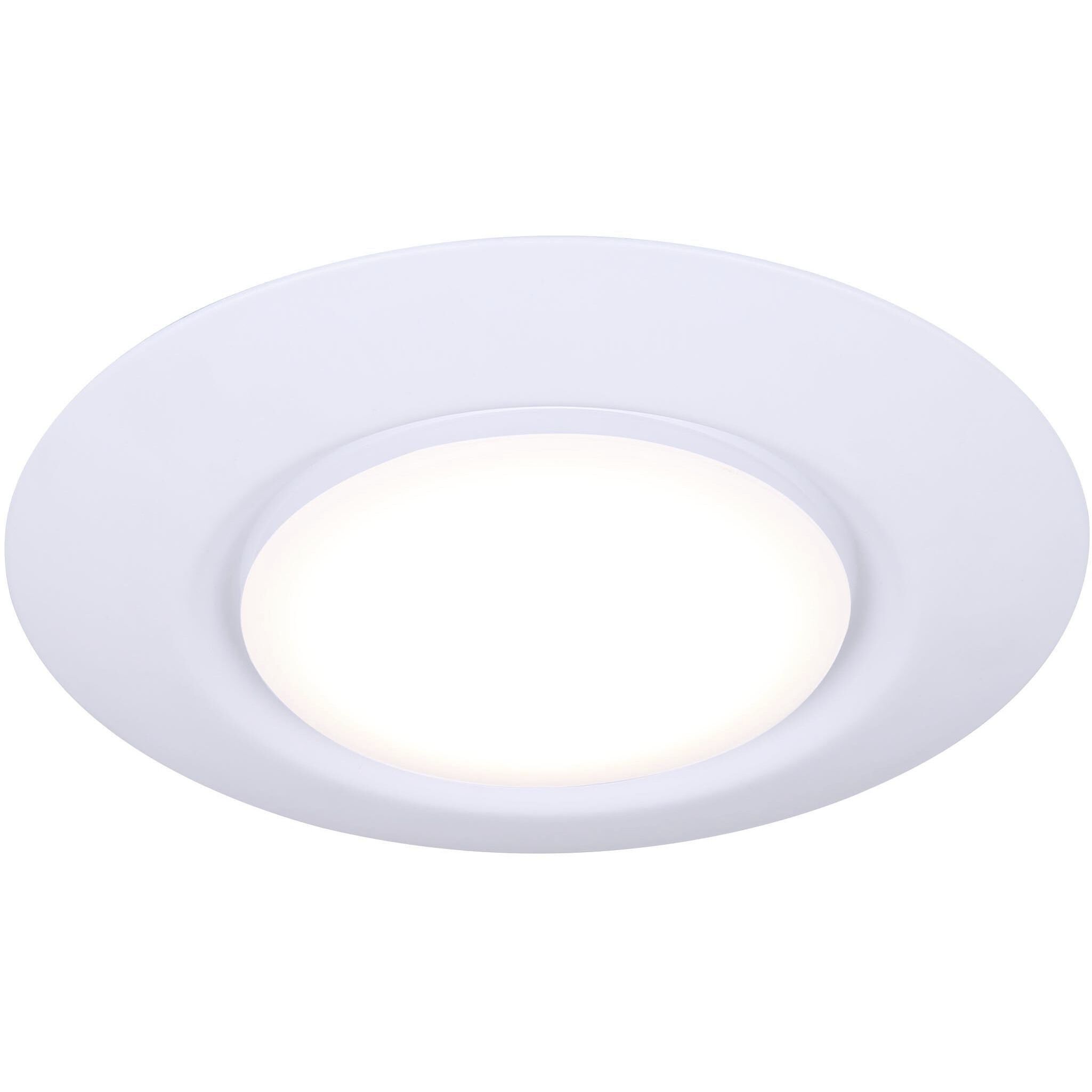 Low Profile LED 7 inch White Disk Light