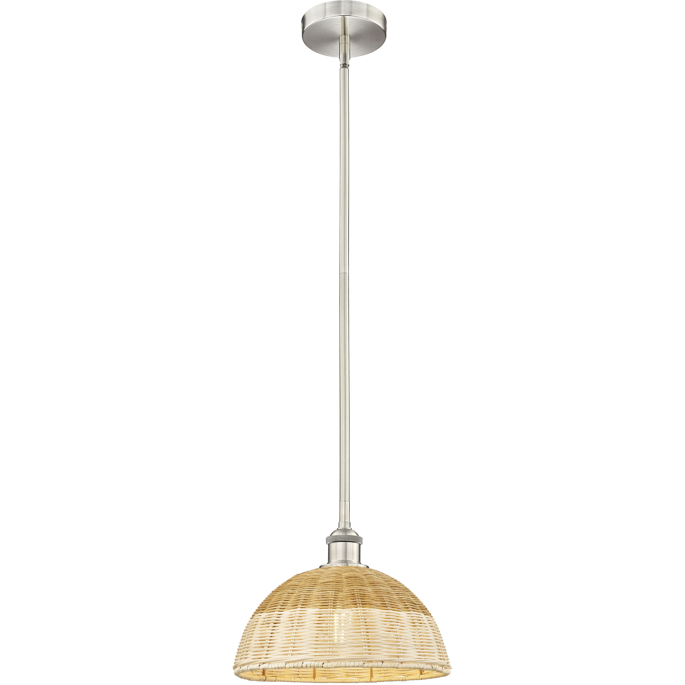 Edison Bristol Natural II 1 Light 11.75 inch Mini Pendant