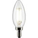 Lumos LED Candelabra Candelabra 5.50 watt 3000K LED Filament
