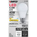 Lumos LED Type A Medium 5.50 watt 2700K Light Bulb