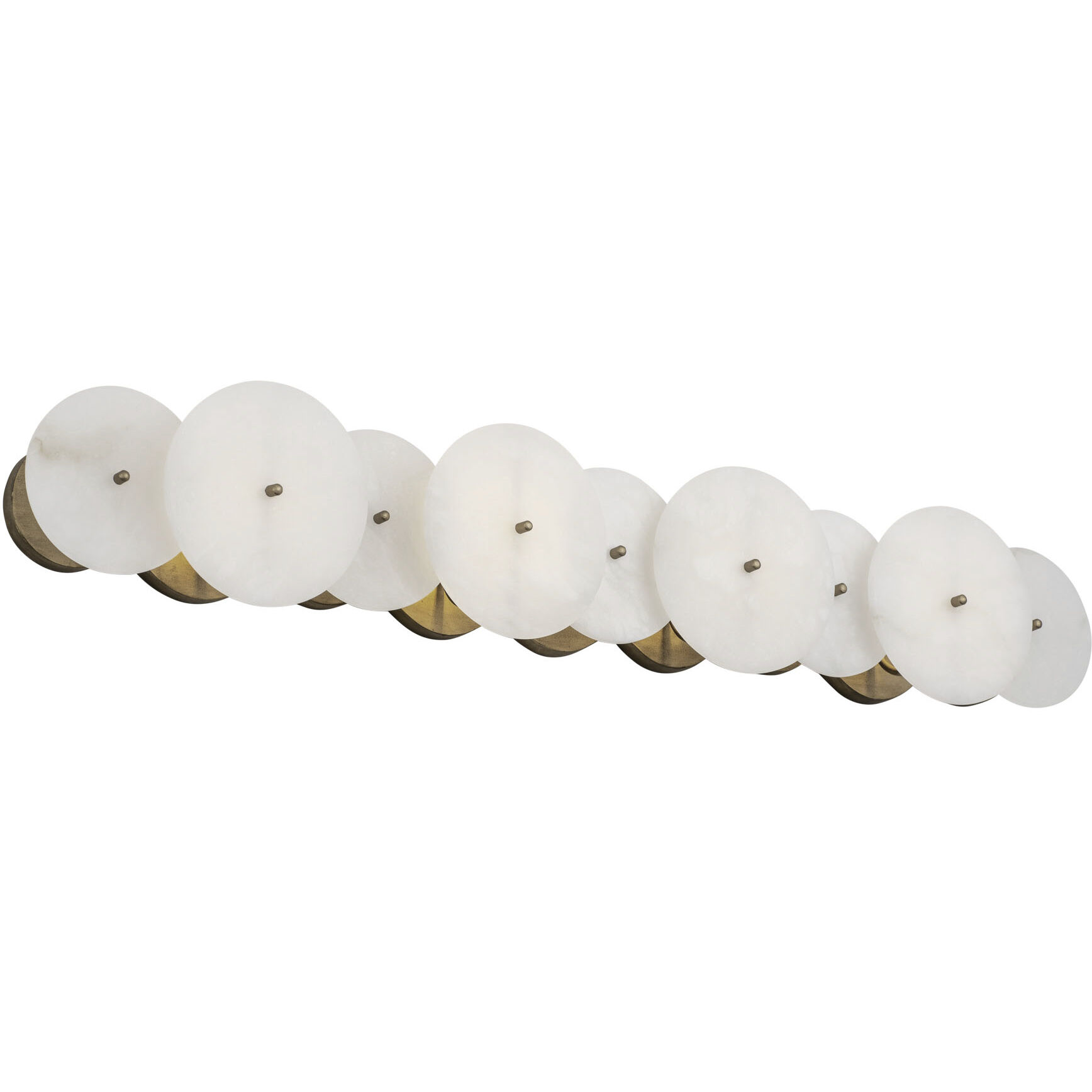 Cosmos 4 Light 35.75 inch Havana Gold Bath Vanity Light Wall Light, Smithsonian Collaboration