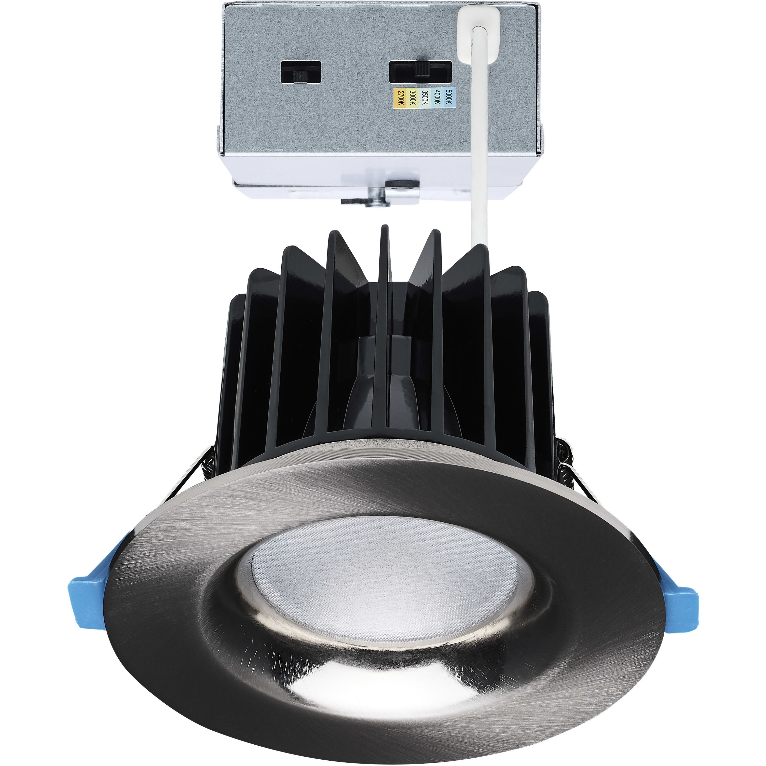 ColorQuick Integrated LED Brushed Nickel Recessed