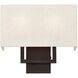 Pierson 2 Light 13 inch Bronze ADA ADA Wall Sconce Wall Light