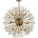 kate spade new york Dickinson 21 Light 32 inch Soft Brass Chandelier Ceiling Light, Large