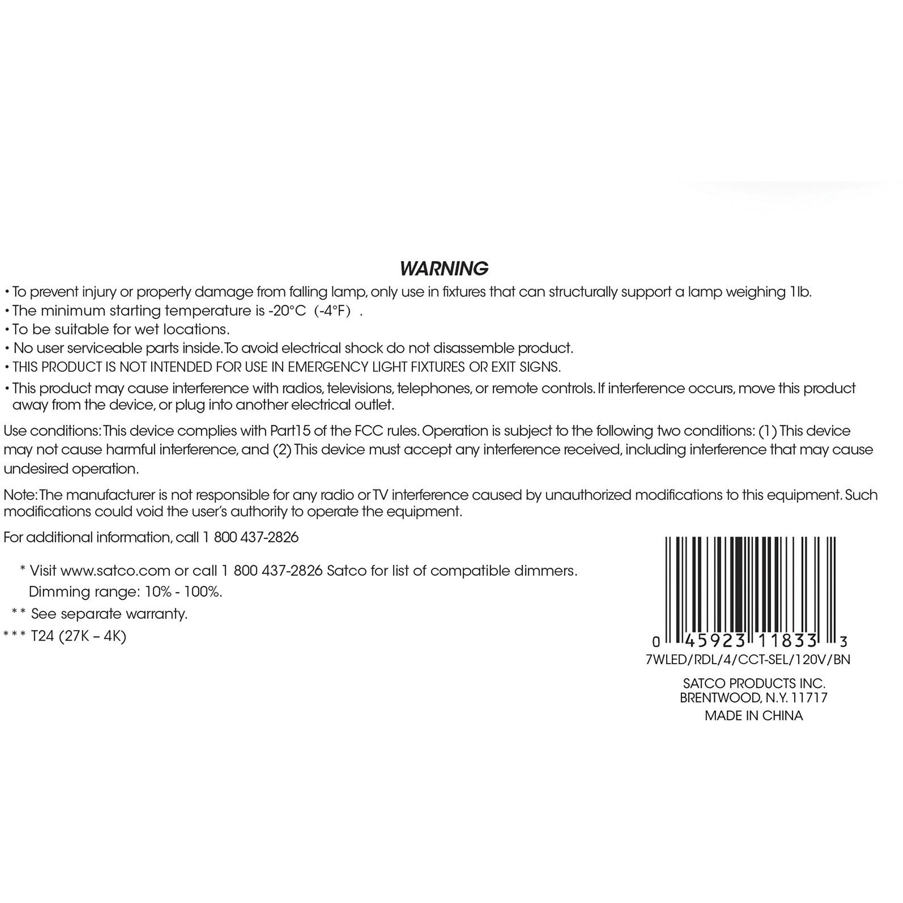 Edgewood LED Module Brushed Nickel Recessed