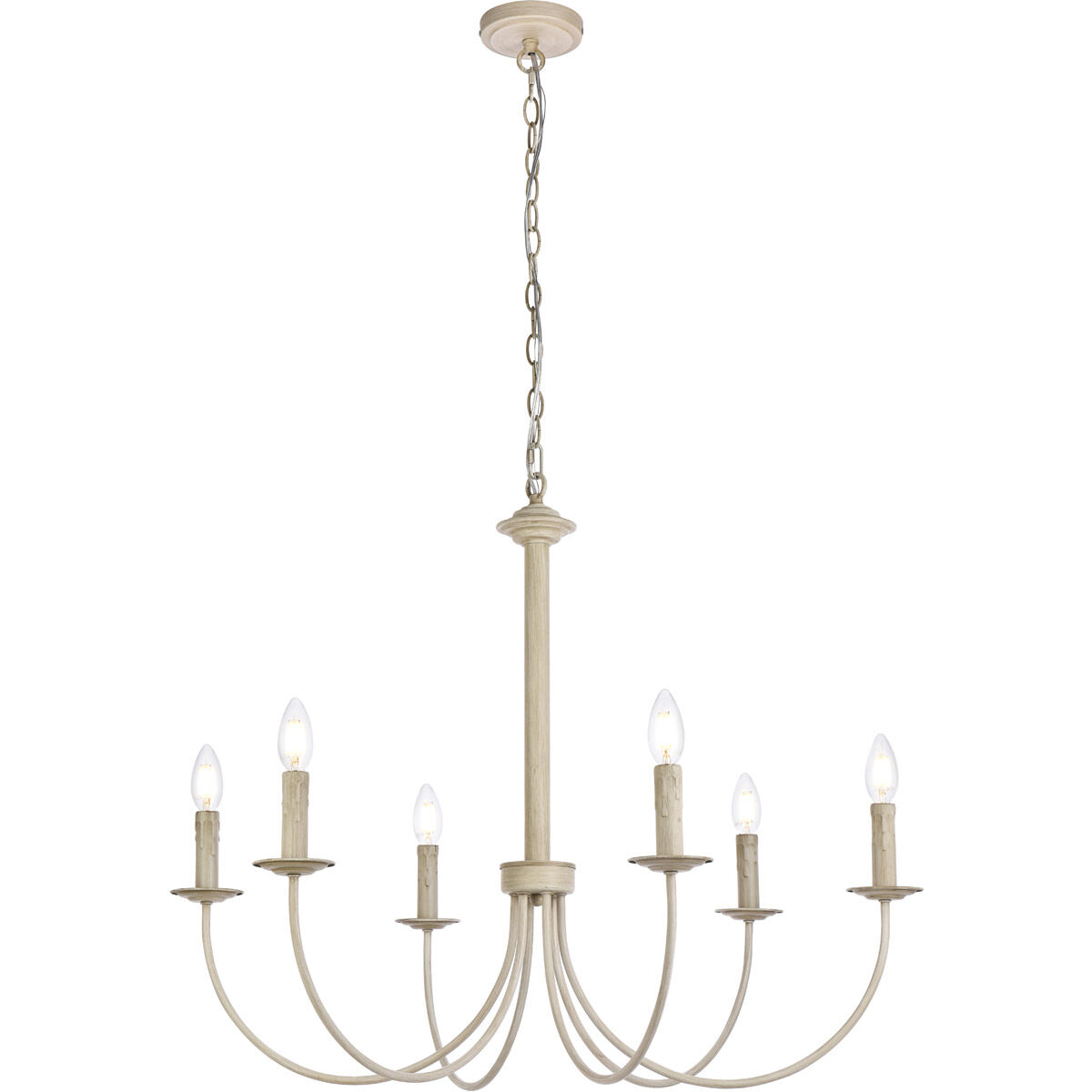 Brielle 6 Light 32.00 inch Pendant